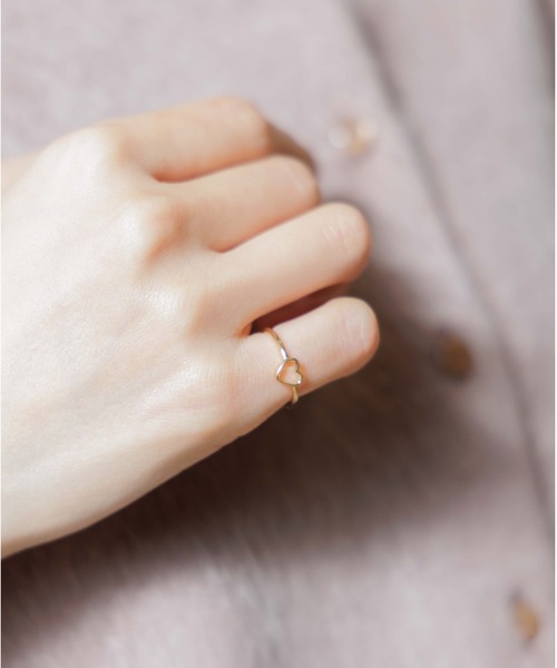 flower（フラワー）の「ウィッシュハートリング（リング・レディース・ゴールド・FREE）」の2枚目の写真