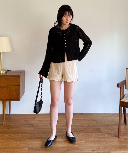 EPIMI E'PIMMY（エピミエピミー）の「スクエアバレエシューズ（バレエシューズ・レディース・ホワイト/ブラック/シルバー/グリーン・MEDIUM/LARGE）」の9枚目の写真