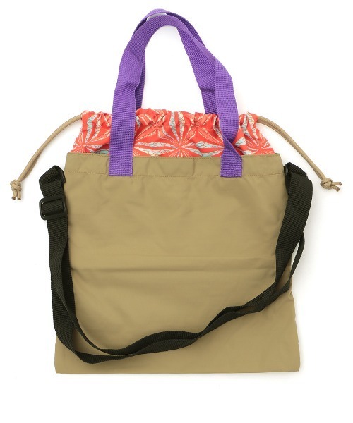 チチカカ（チチカカ）の「2wayショルダートートバッグ（ショルダーバッグ・レディース・ベージュ/カーキ/ブルー・FREE）」の7枚目の写真