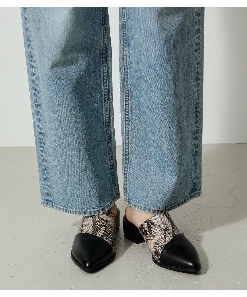 AZUL by moussy(アズールバイマウジー)の「BACK OPEN PUMPS/バックオープンパンプス(パンプス・レディース・ブラック系その他/オレンジ系その他・SMALL/MEDIUM/LARGE)」の2枚目の写真