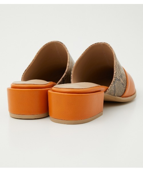 AZUL by moussy(アズールバイマウジー)の「BACK OPEN PUMPS/バックオープンパンプス(パンプス・レディース・ブラック系その他/オレンジ系その他・SMALL/MEDIUM/LARGE)」の3枚目の写真