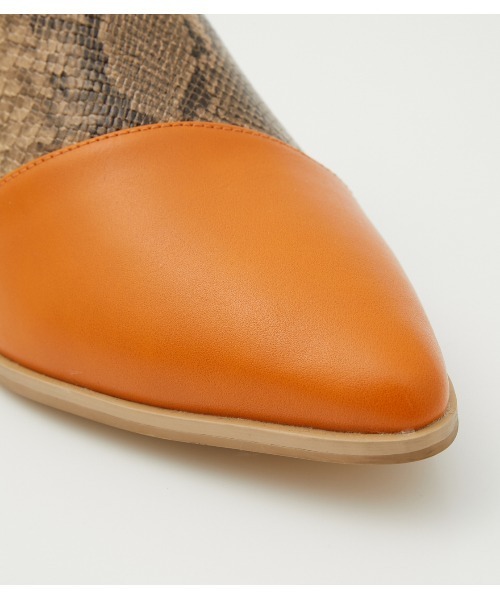 AZUL by moussy(アズールバイマウジー)の「BACK OPEN PUMPS/バックオープンパンプス(パンプス・レディース・ブラック系その他/オレンジ系その他・SMALL/MEDIUM/LARGE)」の6枚目の写真