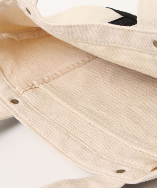 Lee（リー）の「【Lee】キャンバスミニトート（トートバッグ・レディース・ブラック/ベージュ/パープル・ONE SIZE）」の5枚目の写真