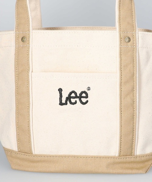 Lee（リー）の「【Lee】キャンバスミニトート（トートバッグ・レディース・ブラック/ベージュ/パープル・ONE SIZE）」の12枚目の写真