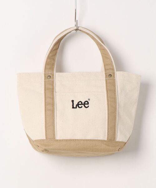 Lee（リー）の「【Lee】キャンバスミニトート（トートバッグ・レディース・ブラック/ベージュ/パープル・ONE SIZE）」の10枚目の写真