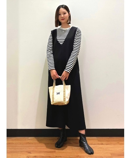 Lee（リー）の「【Lee】キャンバスミニトート（トートバッグ・レディース・ブラック/ベージュ/パープル・ONE SIZE）」の18枚目の写真