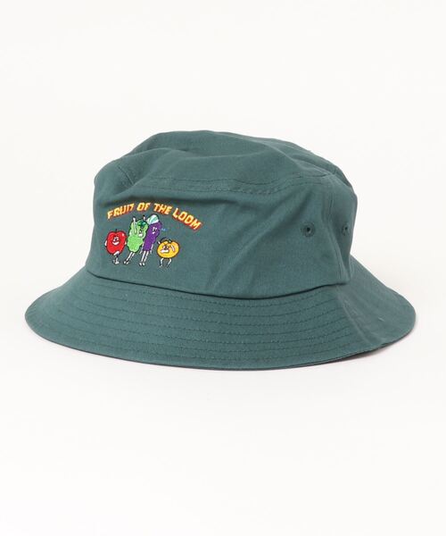 RiNc (リンク)の「【 FRUIT OF THE LOOM / フルーツ オブ ザ ルーム 】 KIDS BUCKET HAT(ハット・キッズ・グリーン/ブラック/ベージュ/オレンジ・FREE)」の7枚目の写真
