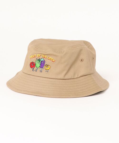 RiNc (リンク)の「【 FRUIT OF THE LOOM / フルーツ オブ ザ ルーム 】 KIDS BUCKET HAT(ハット・キッズ・グリーン/ブラック/ベージュ/オレンジ・FREE)」の9枚目の写真