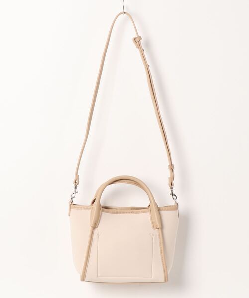 TOPKAPI（トプカピ）の「ネオプレン パイピング ミニ ショルダーバッグ（ショルダーバッグ・レディース・ベージュ/ブラック/マスタード/グレイッシュベージュ/グリーン・FREE）」の18枚目の写真