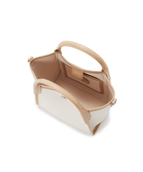 TOPKAPI（トプカピ）の「ネオプレン パイピング ミニ ショルダーバッグ（ショルダーバッグ・レディース・ベージュ/ブラック/マスタード/グレイッシュベージュ/グリーン・FREE）」の16枚目の写真