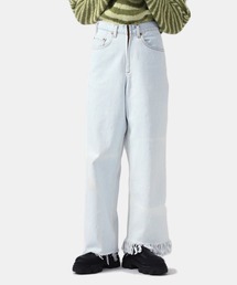 77circa / ナナナナサーカ：【レディース】【ONLYARK】 別注circa make fringe denim pants：cc-ak05[DEA]