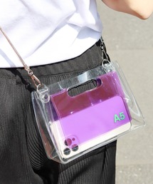 nana-nana/ナナナナ A5/A6 (PVC) クリアハンドバッグ ショルダーバック 2WAY