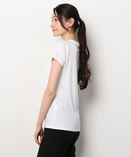 UNDER ARMOUR(アンダーアーマー)の「アンダーアーマー UA Big Logo Graphic Tee(Tシャツ/カットソー・レディース・ホワイト/グレー/ブラック/ネイビー・L/M/S/XL)」の9枚目の写真