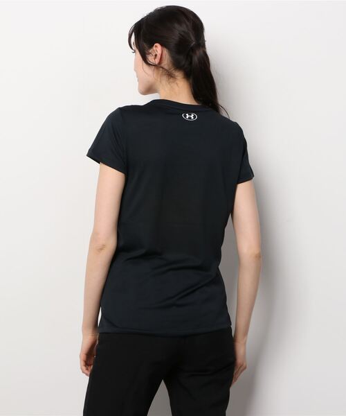 UNDER ARMOUR(アンダーアーマー)の「アンダーアーマー UA Big Logo Graphic Tee(Tシャツ/カットソー・レディース・ホワイト/グレー/ブラック/ネイビー・L/M/S/XL)」の5枚目の写真