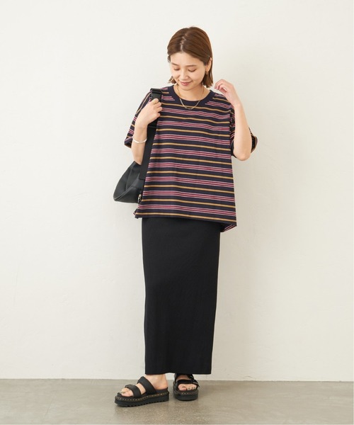 JOURNAL STANDARD（ジャーナルスタンダード）の「■汗ジミ防止ビッグTシャツ（Tシャツ/カットソー・レディース・ホワイト/ブラック系その他/ホワイト系その他2/グレー系その他2/ネイビー系1・FREE）」の20枚目の写真