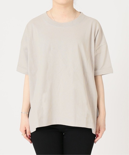 JOURNAL STANDARD（ジャーナルスタンダード）の「■汗ジミ防止ビッグTシャツ（Tシャツ/カットソー・レディース・ホワイト/ブラック系その他/ホワイト系その他2/グレー系その他2/ネイビー系1・FREE）」の10枚目の写真