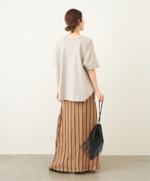 JOURNAL STANDARD（ジャーナルスタンダード）の「■汗ジミ防止ビッグTシャツ（Tシャツ/カットソー・レディース・ホワイト/ブラック系その他/ホワイト系その他2/グレー系その他2/ネイビー系1・FREE）」の18枚目の写真