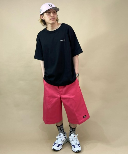 RVCA(ルーカ)の「RVCA/ルーカ レオパード柄 オーバーサイズTシャツ/ヒョウ柄 バックプリントTシャツ BC041-296(Tシャツ/カットソー・メンズ・ブラック/グレー/ホワイト・L/S/M)」の19枚目の写真