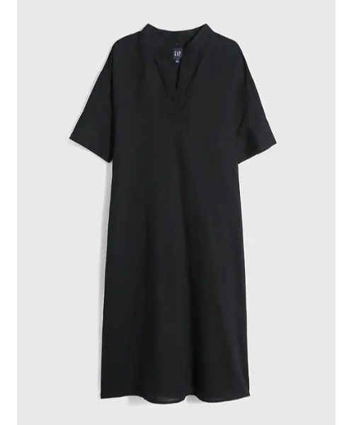 GAP（ギャップ）の「FREE&FLOW リネン ポップオーバー ワンピース（ワンピース・レディース・ブラック/ベージュ/ホワイト・XXS/XS/S/L/M）」の22枚目の写真