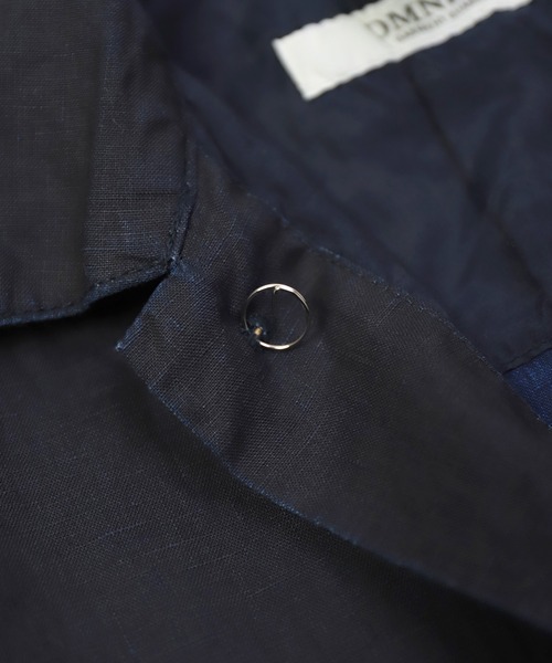 OMNIGOD（オムニゴッド）の「[OMNIGOD womens / オムニゴッド] ハイカウントリネン後染めインディゴ フレンチカバーオール（カバーオール・レディース・ワンウォッシュ・0）」の16枚目の写真