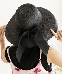 Julia Boutique | リボン付きストローハット/22133(ハット)