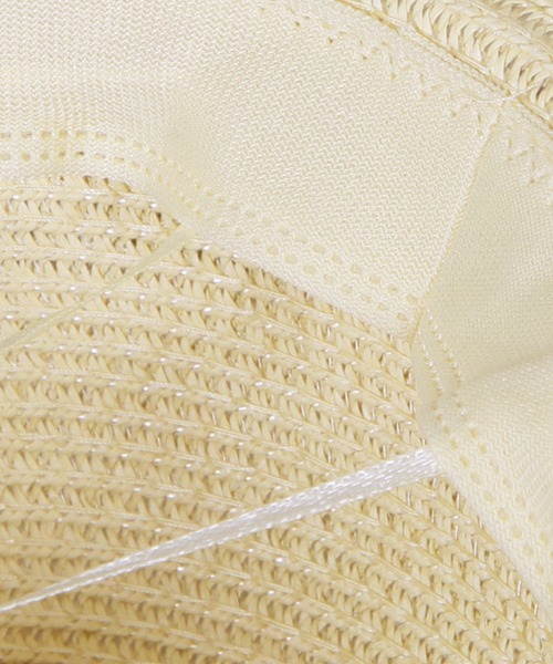 Julia Boutique(ジュリアブティック)の「リボン付きストローハット/22133(ハット・レディース・ホワイト/ブラック/ベージュ・ONE)」の17枚目の写真