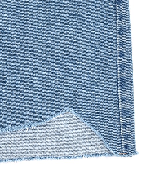 Figments（フィグメンツ）の「アシンメトリーデニムミニスカート（デニムスカート・レディース・インディゴブルー・SMALL/MEDIUM）」の6枚目の写真