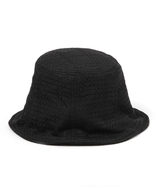 LEPSIM（レプシィム）の「アソートレースバケットハット　272193（ハット・レディース・オフホワイト/ブラック・ONE SIZE）」の7枚目の写真