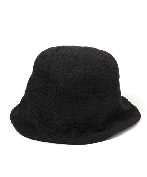 LEPSIM（レプシィム）の「アソートレースバケットハット　272193（ハット・レディース・オフホワイト/ブラック・ONE SIZE）」の12枚目の写真