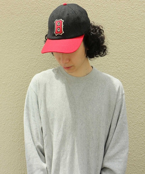 AMERICAN NEEDLE（アメリカンニードル）の「LAIDBACK / American Needle Archive Legend CAP Negro League（キャップ・レディース・グレー/グリーン/ブラック系その他/ブラック系その他2/ネイビー/ブラック系その他4・FREE）」の2枚目の写真