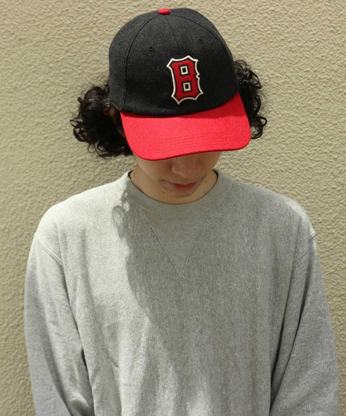 AMERICAN NEEDLE（アメリカンニードル）の「LAIDBACK / American Needle Archive Legend CAP Negro League（キャップ・レディース・グレー/グリーン/ブラック系その他/ブラック系その他2/ネイビー/ブラック系その他4・FREE）」の10枚目の写真