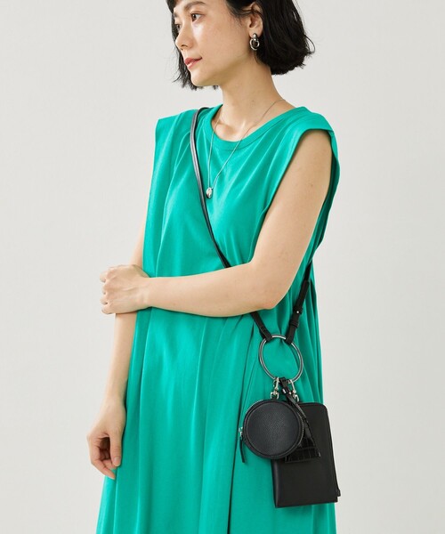 FREAK'S STORE（フリークスストア）の「Freedom/フリーダム　マルチショルダーバック/3連マルチショルダーバック（ショルダーバッグ・レディース・ブラック/ホワイト/ベージュ・ﾌﾘ-）」の2枚目の写真