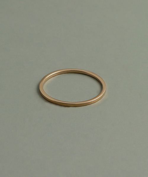 ieLS(イエルズ)の「金属アレルギー対応「ieLS」ペアリング ステンレス 1mmシンプル リング(リング・メンズ・シルバー/ゴールド/ピンクゴールド・13.5/9/16/11/12)」の8枚目の写真