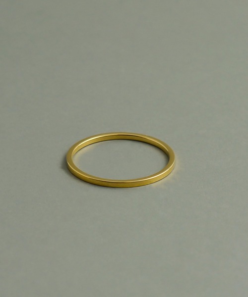 ieLS(イエルズ)の「金属アレルギー対応「ieLS」ペアリング ステンレス 1mmシンプル リング(リング・メンズ・シルバー/ゴールド/ピンクゴールド・13.5/9/16/11/12)」の9枚目の写真