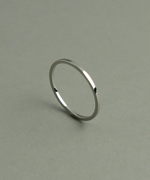 ieLS(イエルズ)の「金属アレルギー対応「ieLS」ペアリング ステンレス 1mmシンプル リング(リング・メンズ・シルバー/ゴールド/ピンクゴールド・13.5/9/16/11/12)」の11枚目の写真