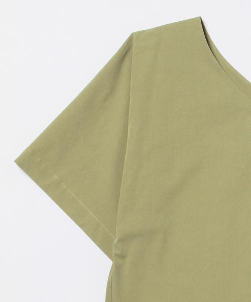 Ray BEAMS（レイビームス）の「RBS / Vネック コクーンロング ワンピース（ワンピース・レディース・オフホワイト/オリーブ・ONE SIZE）」の13枚目の写真