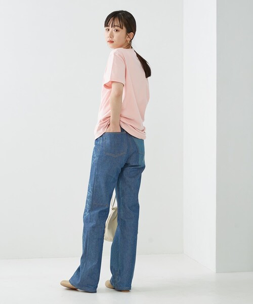 Firsthand（ファーストハンド）の「Firsthand/ファーストハンド オーガニックコットン プリントTシャツ（Tシャツ/カットソー・レディース・ホワイト/ピンク/スミクロ・FREE）」の14枚目の写真