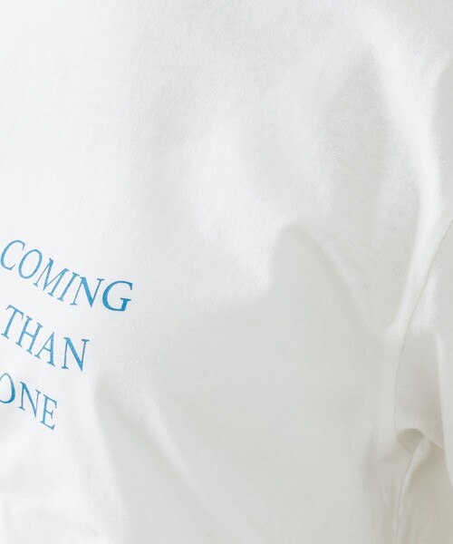 Firsthand（ファーストハンド）の「Firsthand/ファーストハンド オーガニックコットン プリントTシャツ（Tシャツ/カットソー・レディース・ホワイト/ピンク/スミクロ・FREE）」の13枚目の写真