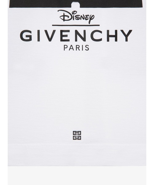 GIVENCHY（ジバンシイ）の「【ディズニー x GIVENCHY コラボレーション】CLASSIC FIT OSWALD CASTLE T-SHIRT（Tシャツ/カットソー・メンズ・ホワイト・SMALL/MEDIUM/LARGE/X-LARGE/X-SMALL）」の5枚目の写真