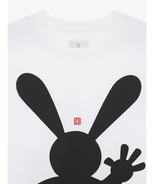 GIVENCHY（ジバンシイ）の「【ディズニー x GIVENCHY コラボレーション】CLASSIC FIT OSWALD CASTLE T-SHIRT（Tシャツ/カットソー・メンズ・ホワイト・SMALL/MEDIUM/LARGE/X-LARGE/X-SMALL）」の6枚目の写真