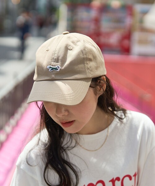 FREAK'S STORE(フリークスストア)の「TOWN CRAFT×FREAK'S STORE/タウンクラフト 別注 ワッペンキャップ(キャップ・レディース・ベージュ/イエロー/ピンク/ネイビー/グリーン/ブラック・ONE SIZE)」の8枚目の写真