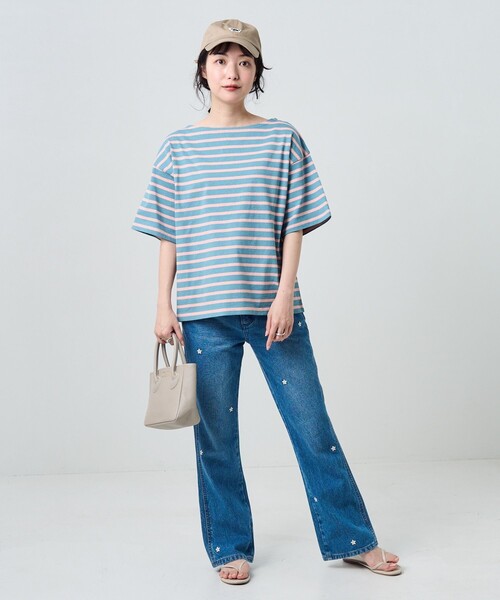FREAK'S STORE(フリークスストア)の「TOWN CRAFT×FREAK'S STORE/タウンクラフト 別注 ワッペンキャップ(キャップ・レディース・ベージュ/イエロー/ピンク/ネイビー/グリーン/ブラック・ONE SIZE)」の11枚目の写真