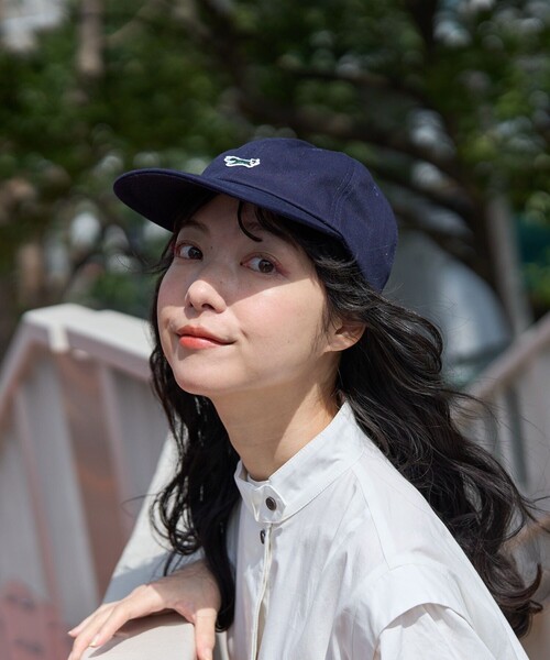 FREAK'S STORE(フリークスストア)の「TOWN CRAFT×FREAK'S STORE/タウンクラフト 別注 ワッペンキャップ(キャップ・レディース・ベージュ/イエロー/ピンク/ネイビー/グリーン/ブラック・ONE SIZE)」の13枚目の写真