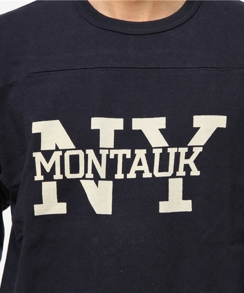 OUTLET(アウトレット)の「【Ciaopanic】RUSSELL別注フットボールTEE(Tシャツ/カットソー・メンズ・ホワイト/ネイビー・LARGE/MEDIUM)」の9枚目の写真