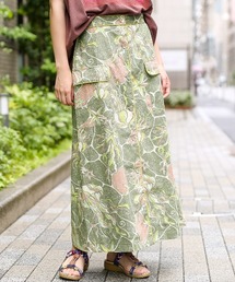 チチカカ | ７０’ｓレトロ トロピカルプリントスカート(スカート)