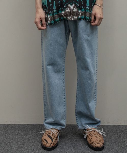 BAL（バル）の「BASIC DOUBLE YORK JEAN WASH（デニムパンツ）」 - WEAR