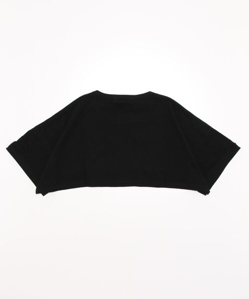 Ank Rouge（アンクルージュ）の「デビルハートクロップドゆるTE（Tシャツ/カットソー・レディース・ホワイト/ブラック/ピンク・M）」の4枚目の写真