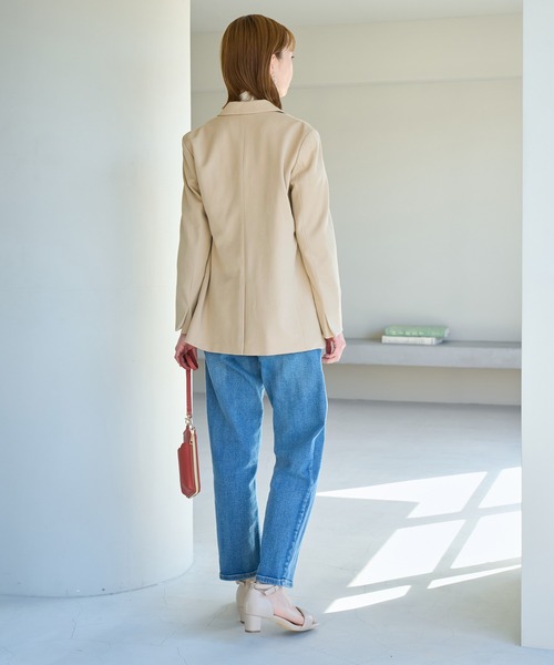 ROPE' PICNIC(ロペピクニック)の「金釦ジャケット(テーラードジャケット・レディース・ベージュ/ネイビー・40/38)」の17枚目の写真