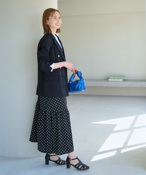 ROPE' PICNIC(ロペピクニック)の「金釦ジャケット(テーラードジャケット・レディース・ベージュ/ネイビー・40/38)」の20枚目の写真