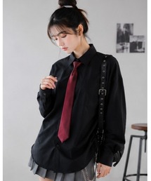 Sakka（サッカ）の「【ユニセックス　ワンタッチ ナロータイ】（ネクタイ）」